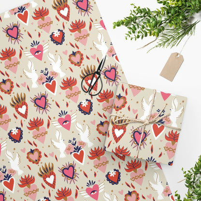 Sacred Heart Wrapping Paper