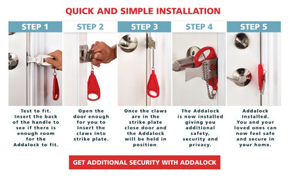 Addalock Portable Door Lock