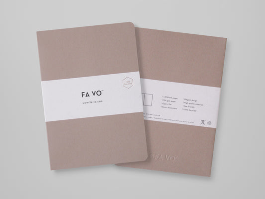 FA VO Notebook Almond