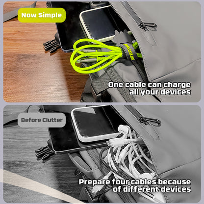 Powerwin TWS01 Earbuds + PWC240 Cable Bundle