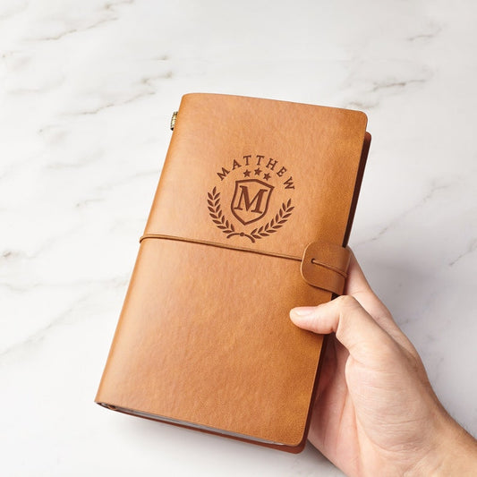 Custom Notebook With Name, Gift For Son, Gift For Him