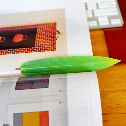 Leaf Bookmark Ball Pen