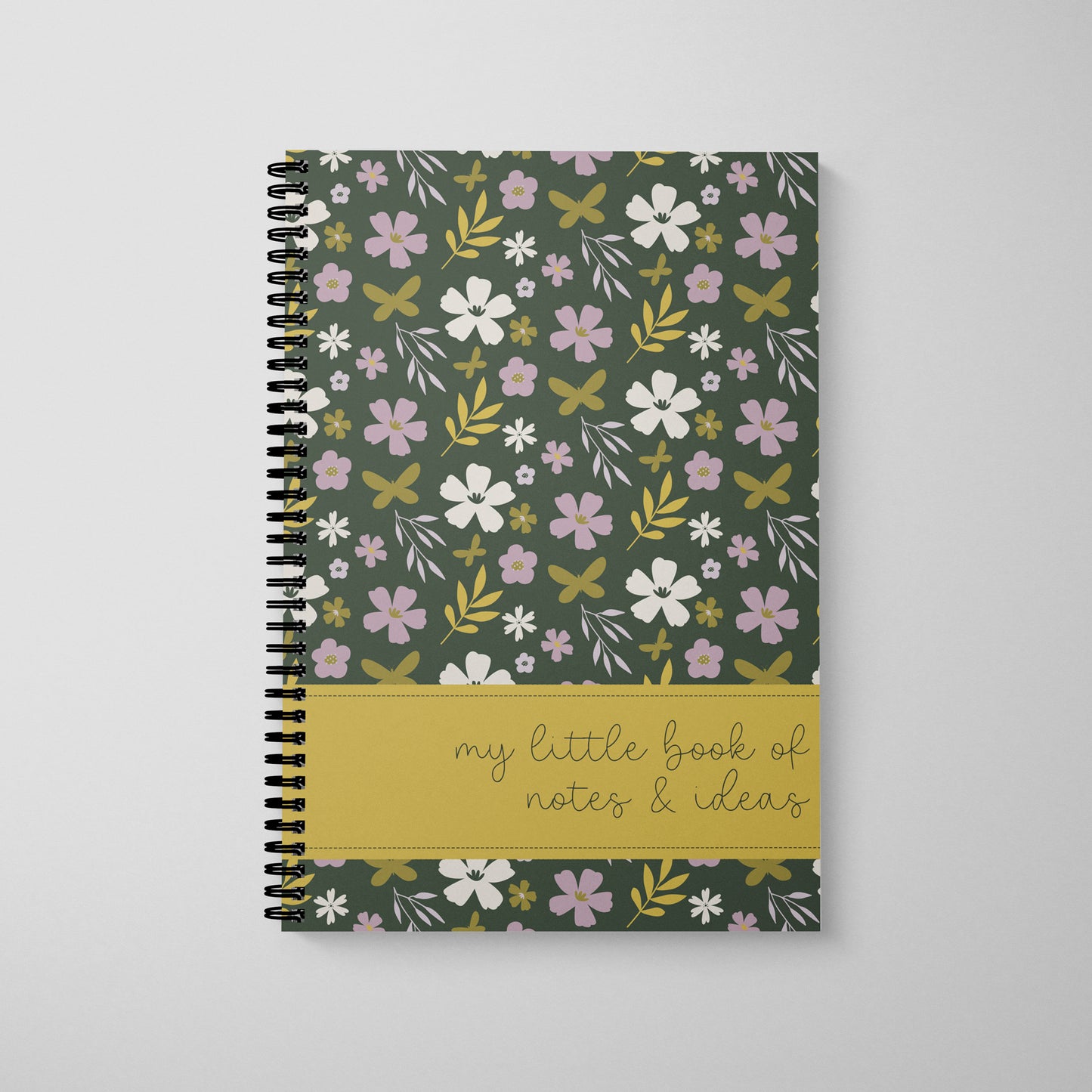 Vintage Floral Notebook
