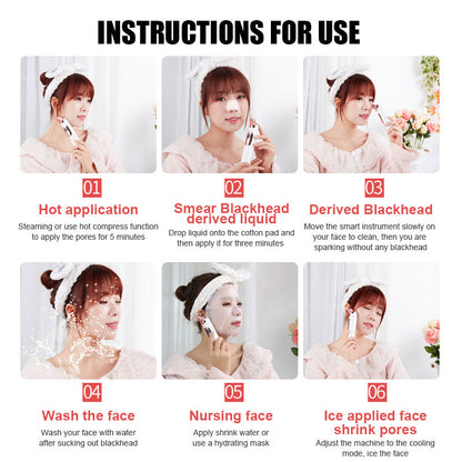 Blackhead Remover Cold and Hot Compress Machine