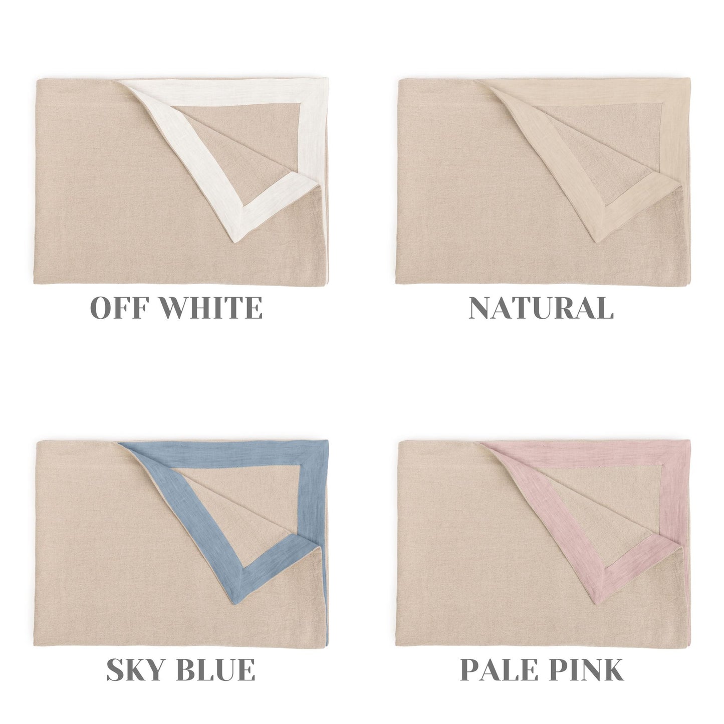 Hemp linen throw blanket