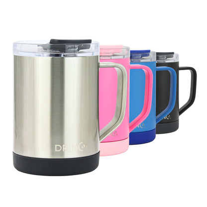 DRINCO® 16 oz Coffee Mug Vacuum Insulated Camping Mug Double Wall