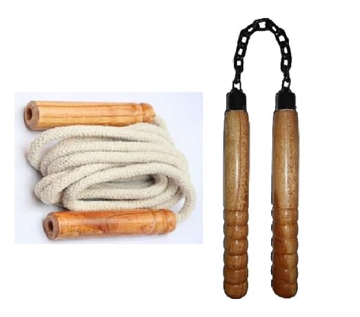 Metal Chain Martial Art & Equipment Skipping Rope (Pack of 2)