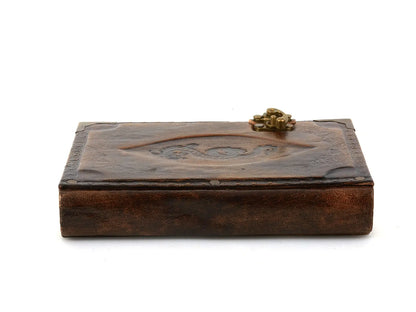 Dragon Figure Genuine Leather Notebook Diary Journal