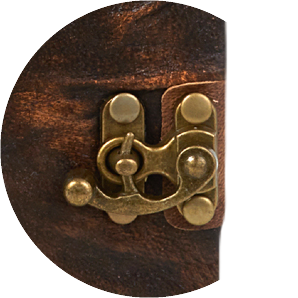 Leather Journal Notebook Sun and Moon Design