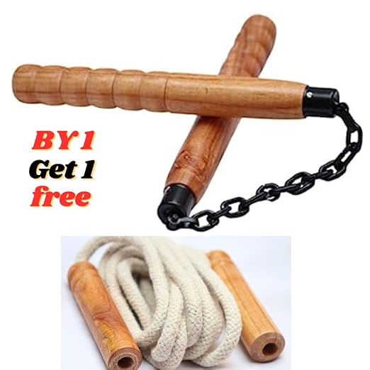 Metal Chain Martial Art & Equipment Skipping Rope (Pack of 2)