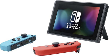 Nintendo Switch Console with Neon Red & Neon Blue Joy-Con (V2)