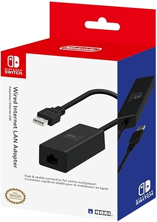 HORI Officially Licensed LAN Adaptor /Switch