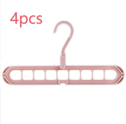 9-hole Clothes Hanger Organizer Space Saving Hanger Multi-function