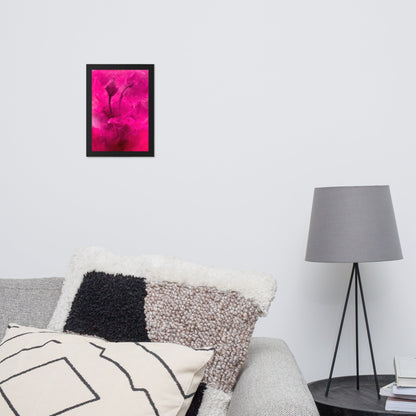 Sweet Rose Framed matte paper poster