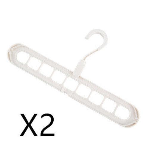 9-hole Clothes Hanger Organizer Space Saving Hanger Multi-function