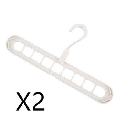 9-hole Clothes Hanger Organizer Space Saving Hanger Multi-function