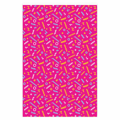 Modern Pink Wrapping Paper