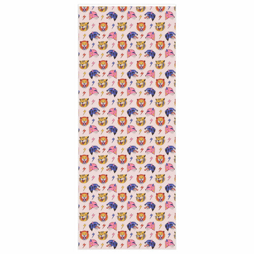 Pretty Roaring Animals Wrapping Paper