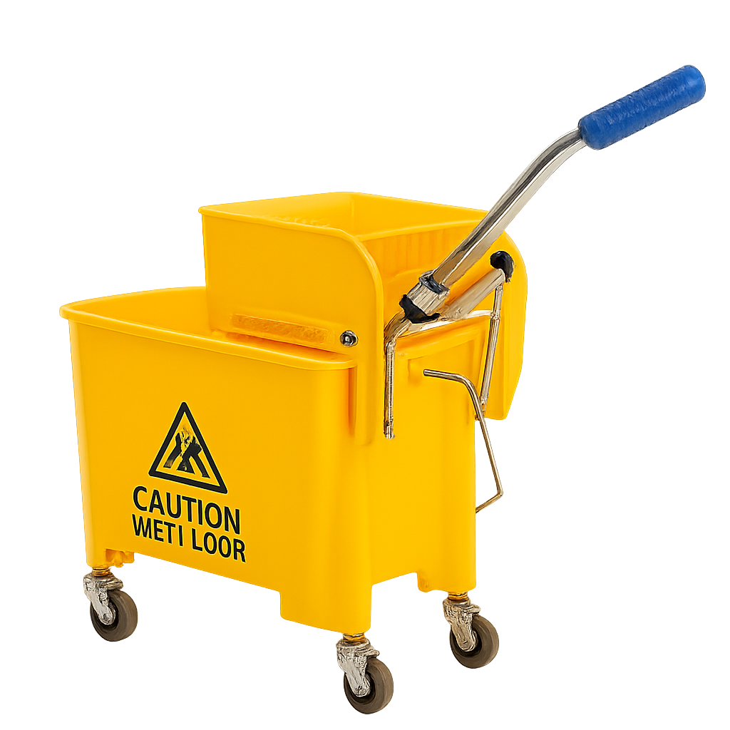 Commercial Yellow Mop Wringer Bucket