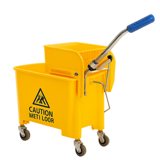 Commercial Yellow Mop Wringer Bucket