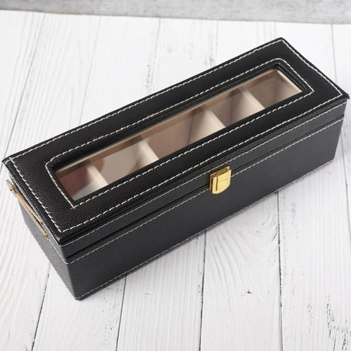 Watch Box Organizer Slot Watch Storage Holder and Display Collection