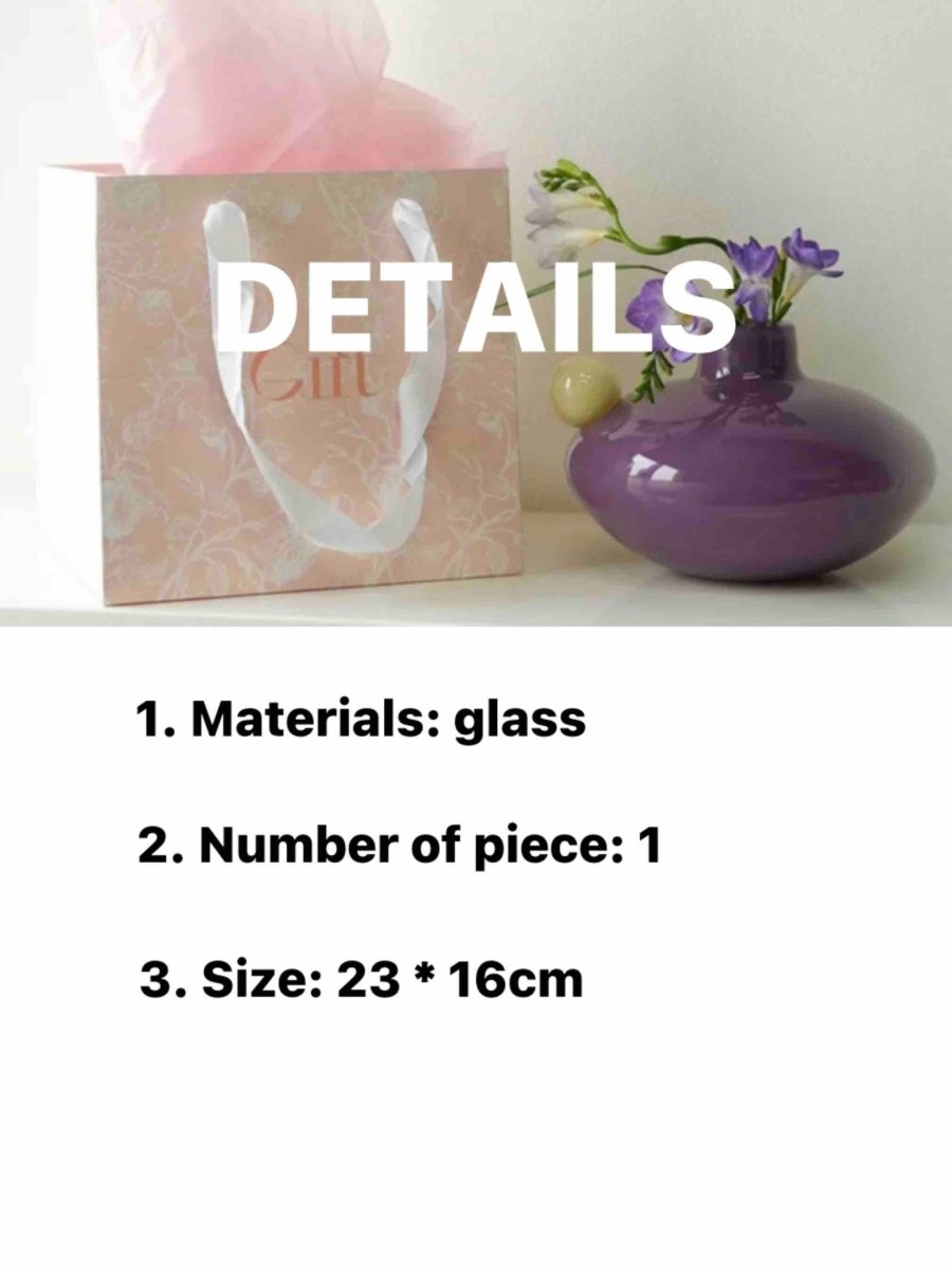 Jelly Bean Turnip Vase - Whimsical Dopamine Table Setting Centrepiece