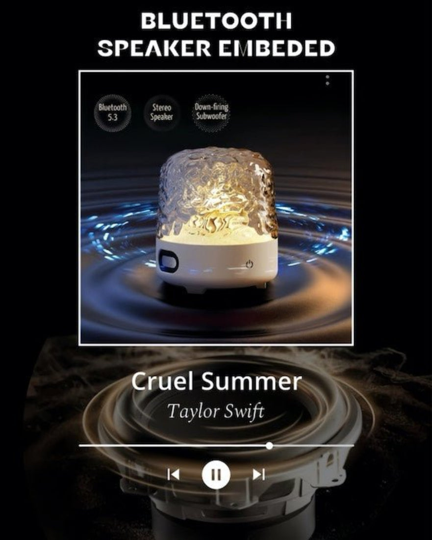 Light Theatre: Ambient Light With Stereo Speaker, Ripple Sunset Aurora