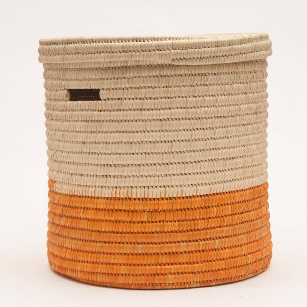 African Storange and Laundry Basket / Traditional African Basket