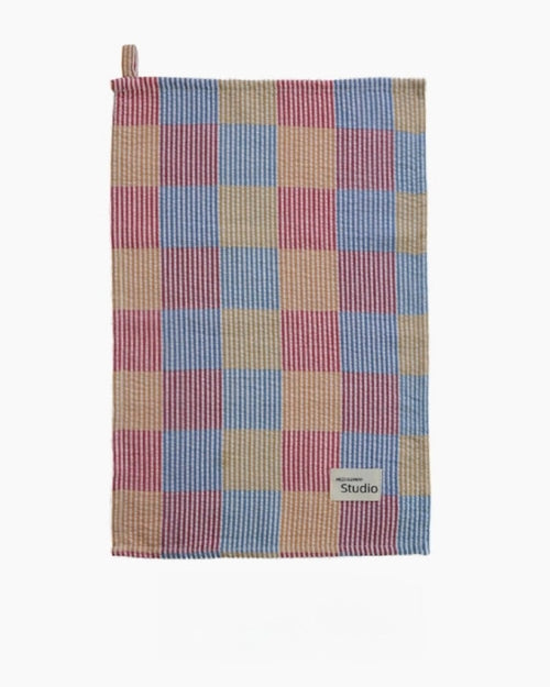 Pastel Checker Placemat for Dopamine Table Setting