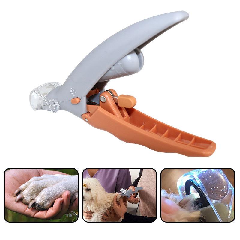 Pet Nail Clipper 5X Magnification Dog Nail Scissor Safe Pet Grooming