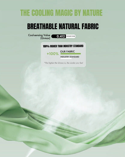 Silky Bamboo Fiber Cooling Blanket Duvet for Hot Sleepers & Night Swea