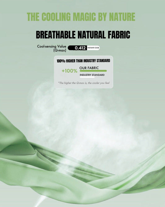 Silky Bamboo Fiber Cooling Blanket Duvet for Hot Sleepers & Night Swea